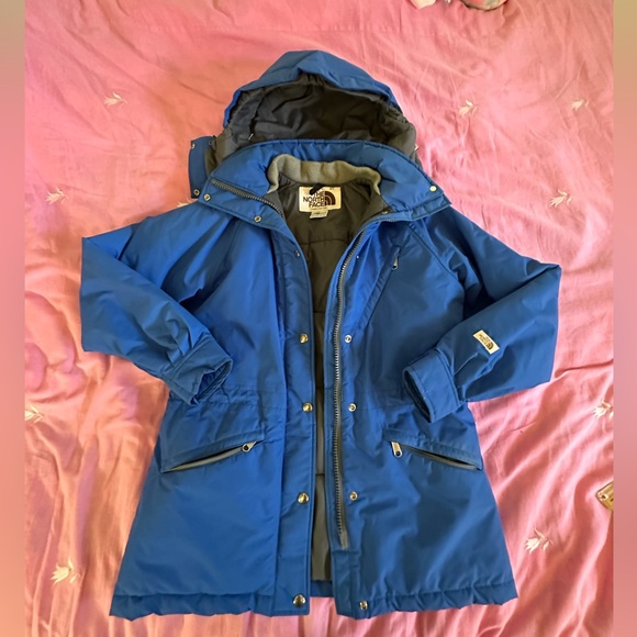 The North Face Jackets & Blazers - EUC North Face gortex insulated parka. Blue. Size small.